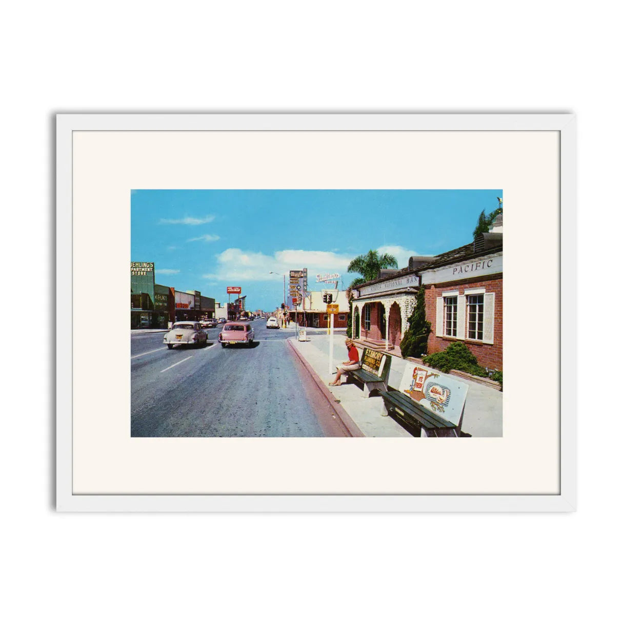 Garnet Avenue, Pacific Beach, 1950s