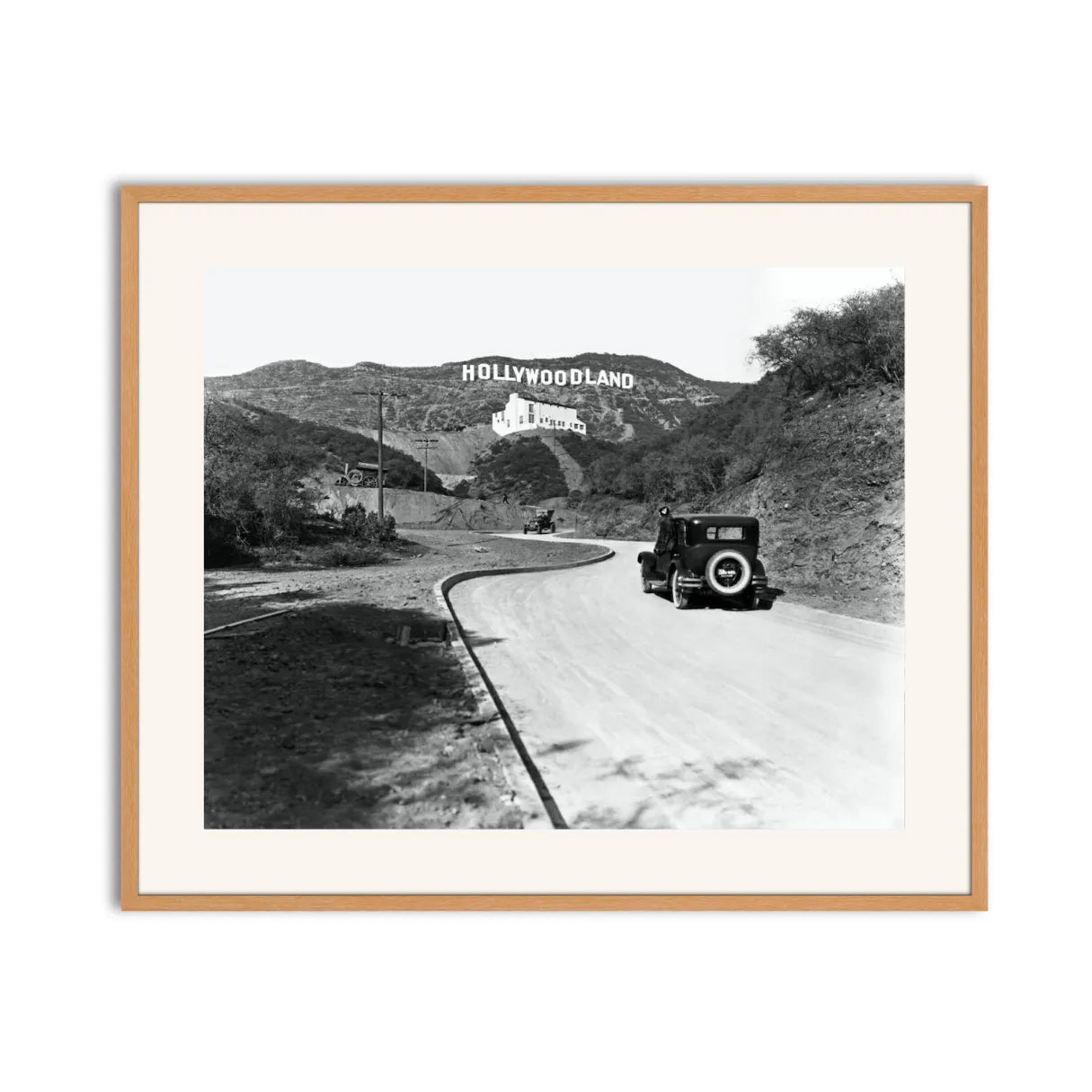 Hollywoodland and the Hollywood Hills, 1923