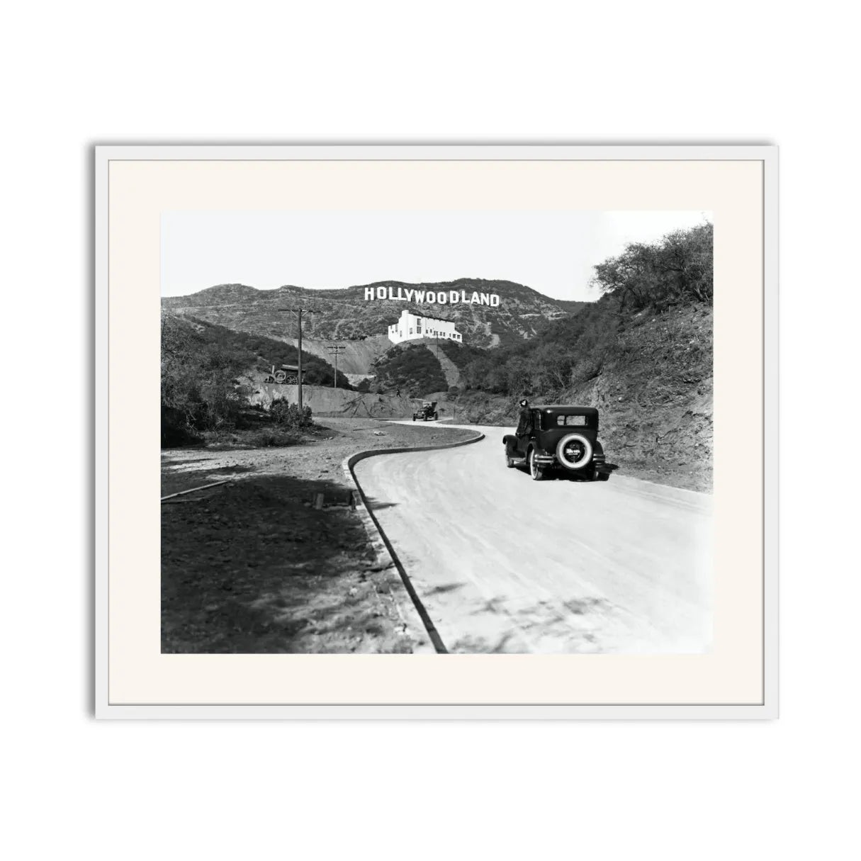 Hollywoodland and the Hollywood Hills, 1923