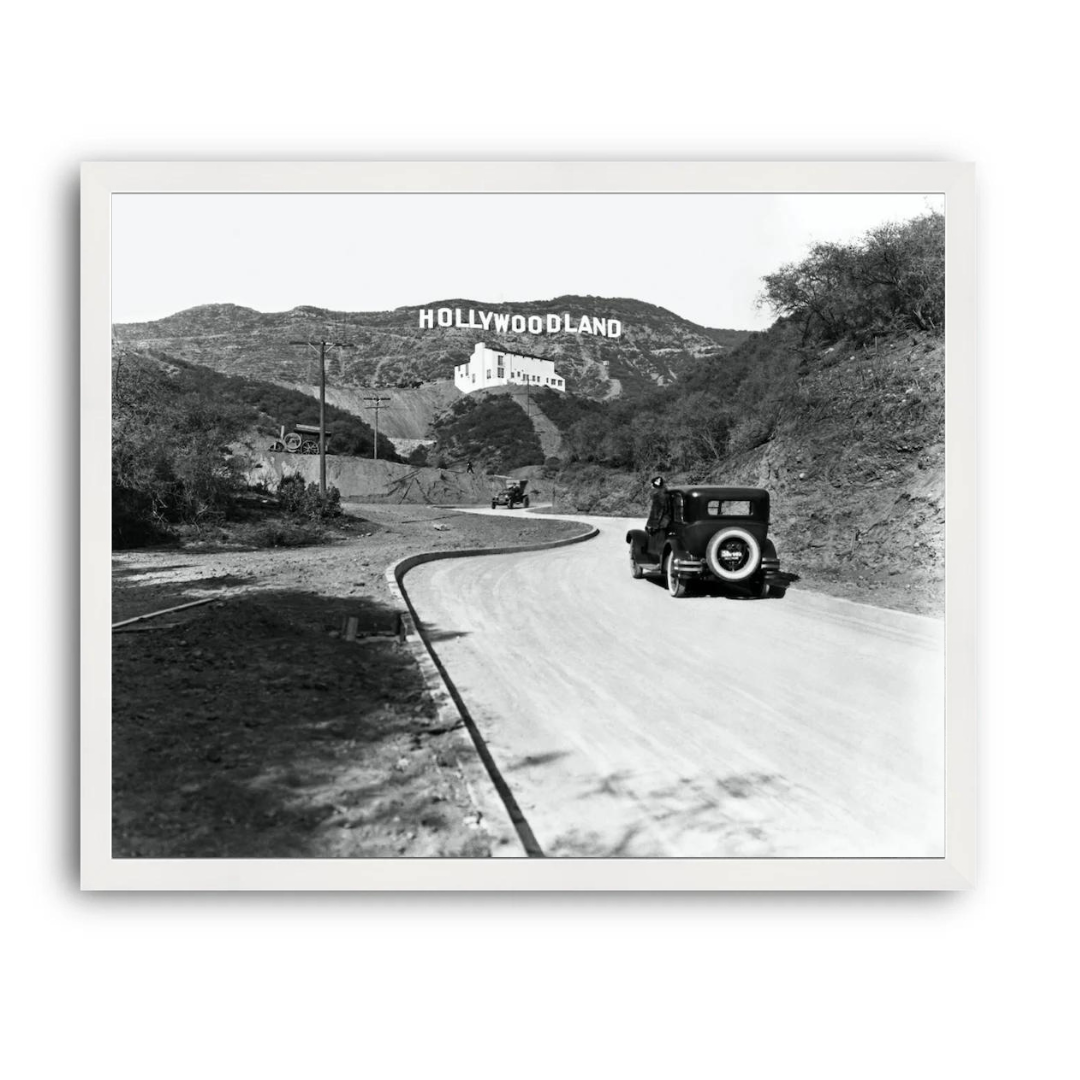 Hollywoodland and the Hollywood Hills, 1923