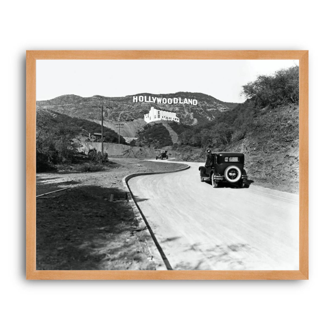 Hollywoodland and the Hollywood Hills, 1923