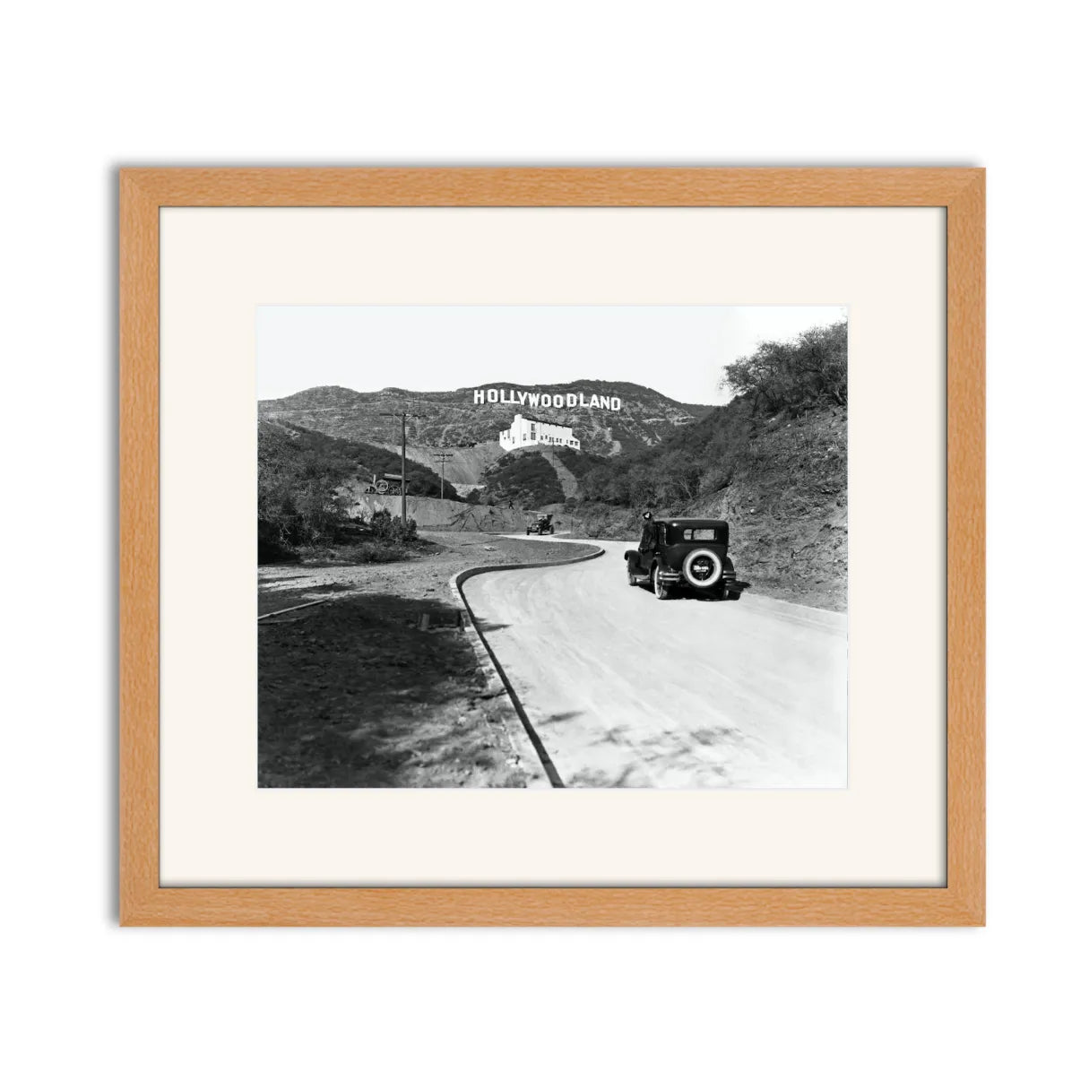 Hollywoodland and the Hollywood Hills, 1923