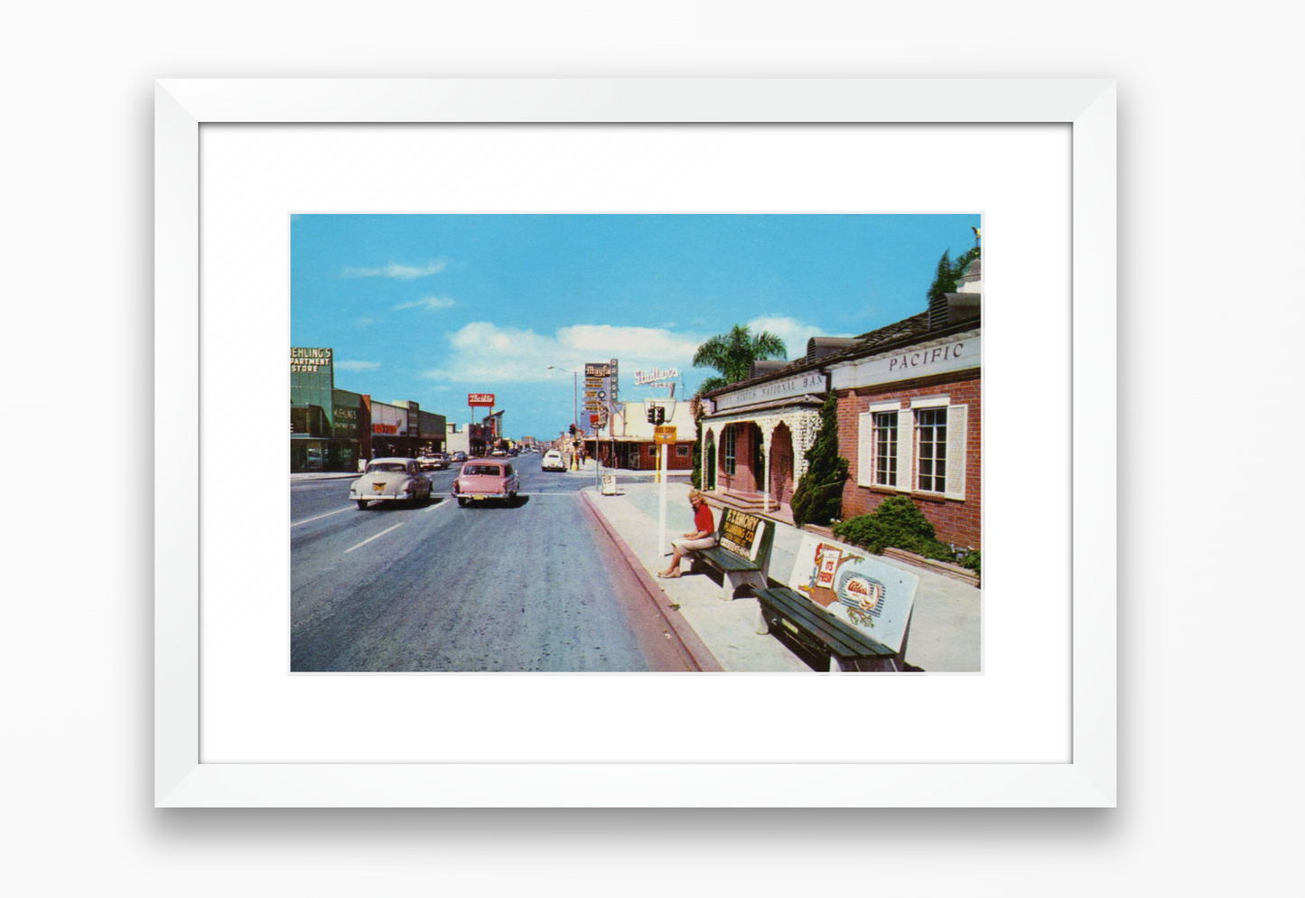 Garnet Avenue, Pacific Beach, 1950s