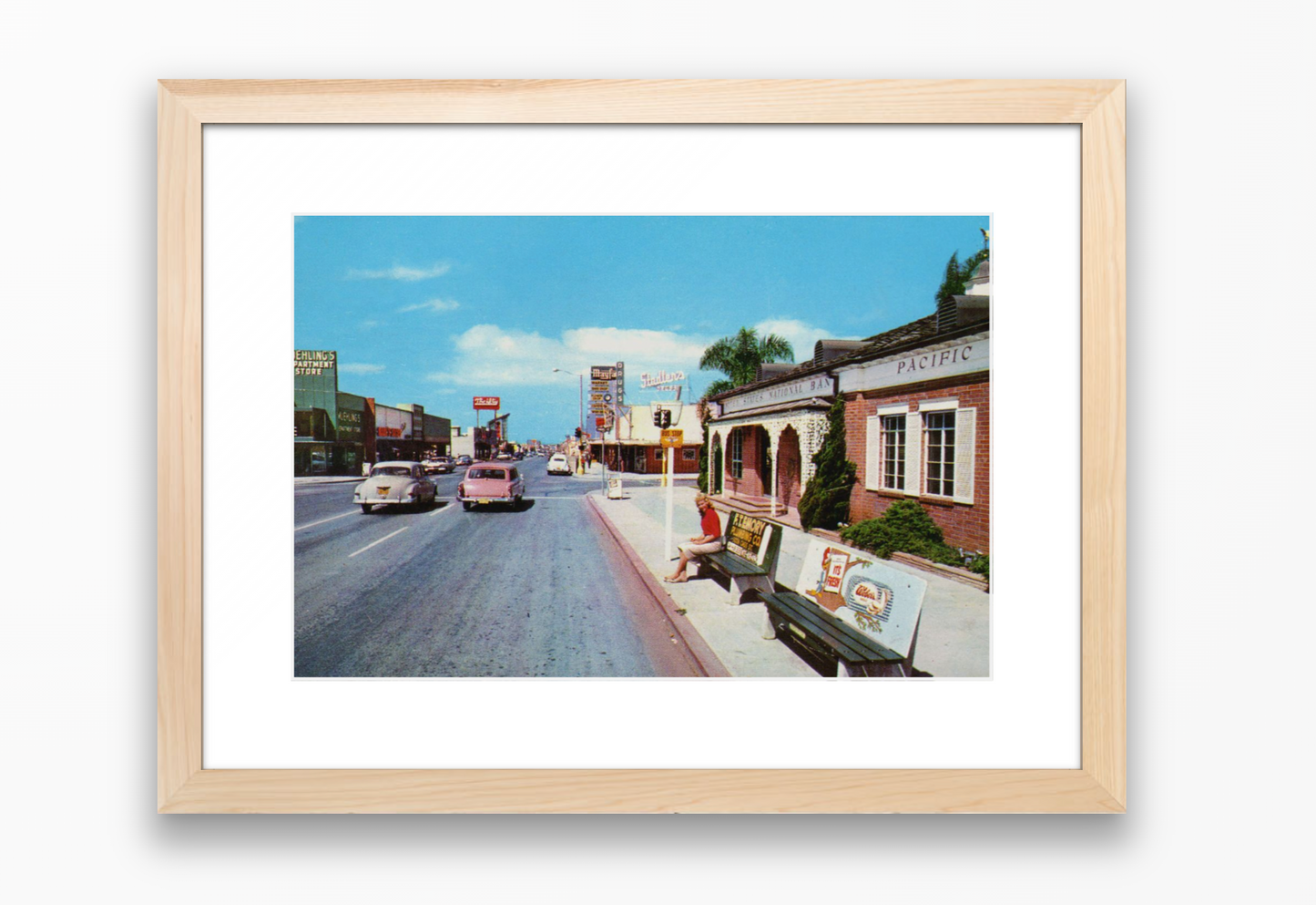 Garnet Avenue, Pacific Beach, 1950s