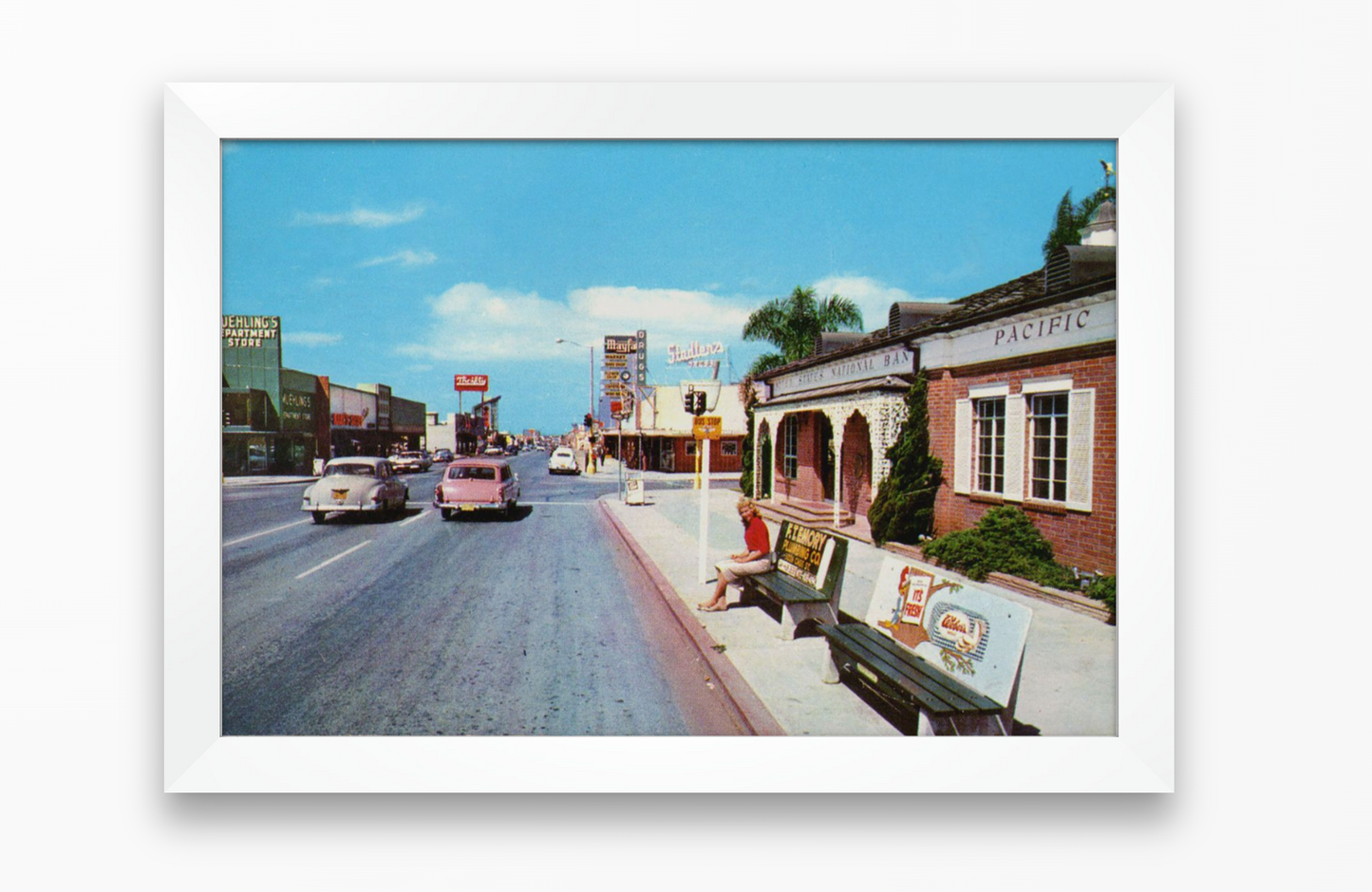 Garnet Avenue, Pacific Beach, 1950s