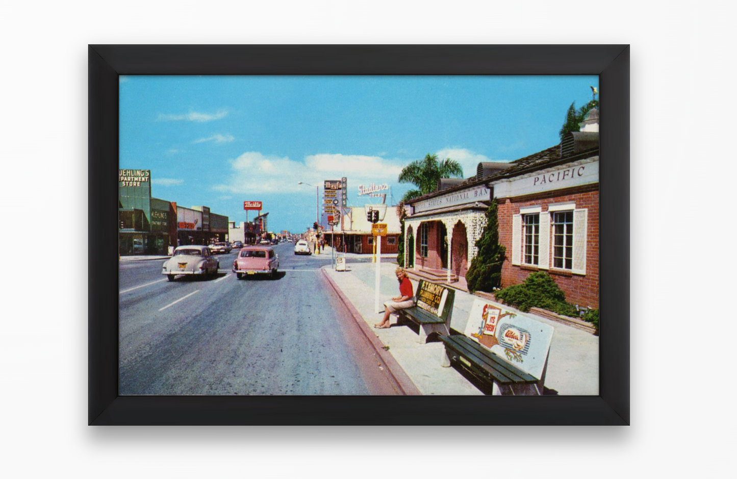Garnet Avenue, Pacific Beach, 1950s