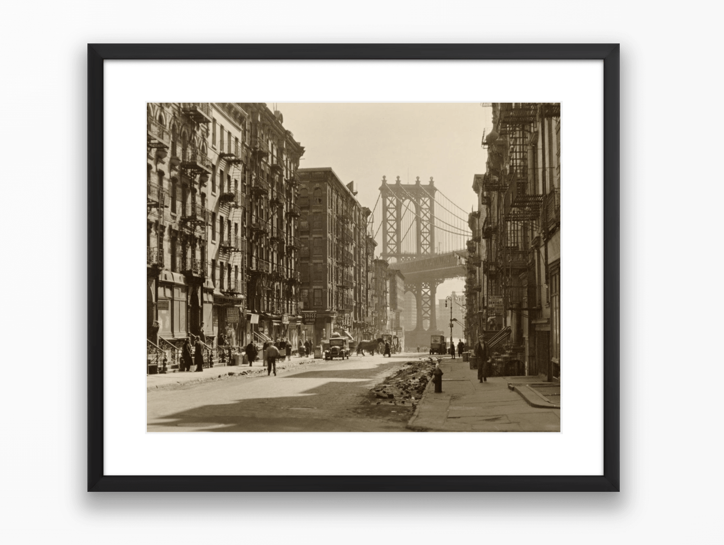 Pike and Henry Streets, Manhattan, 1936