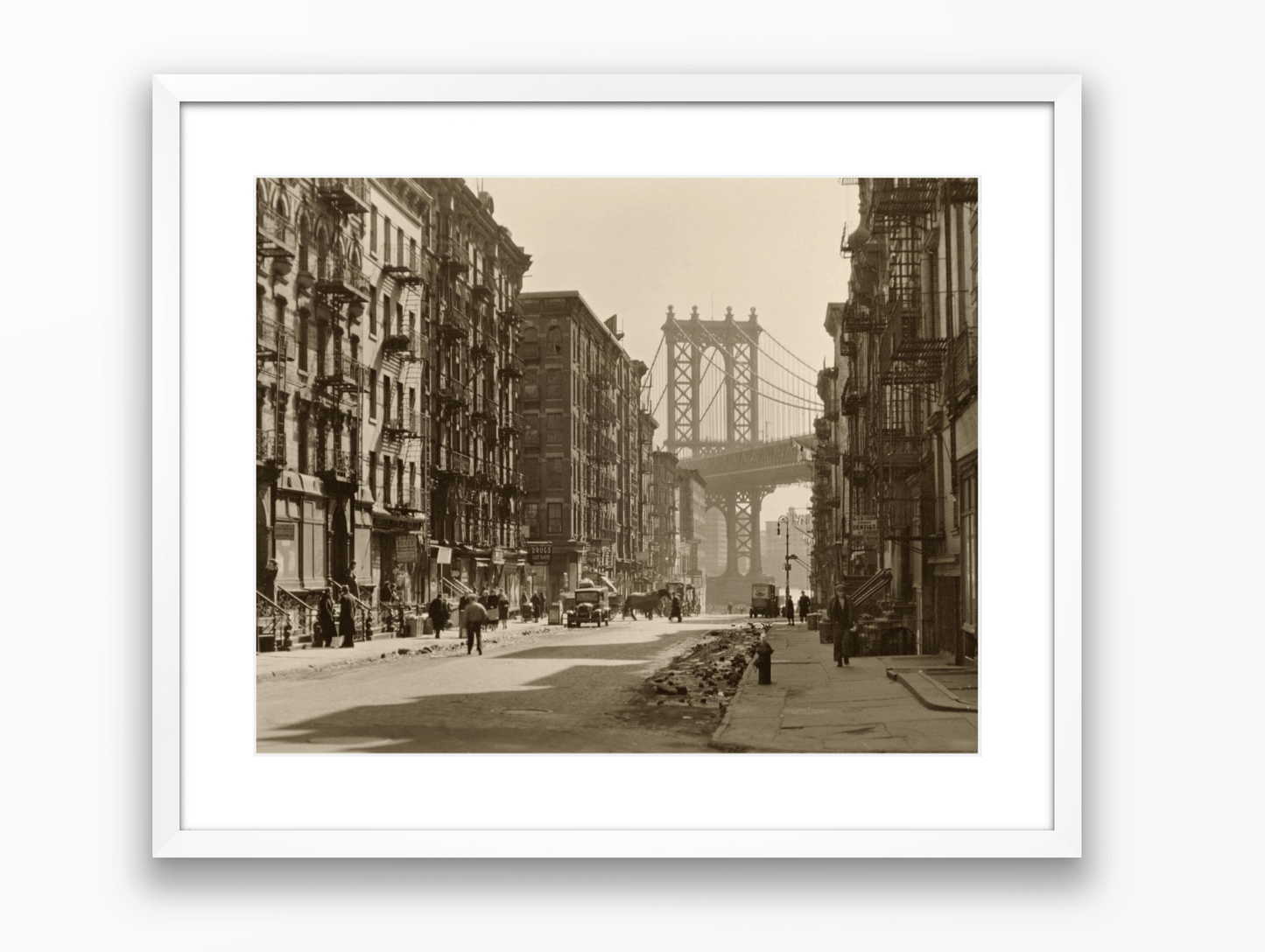 Pike and Henry Streets, Manhattan, 1936