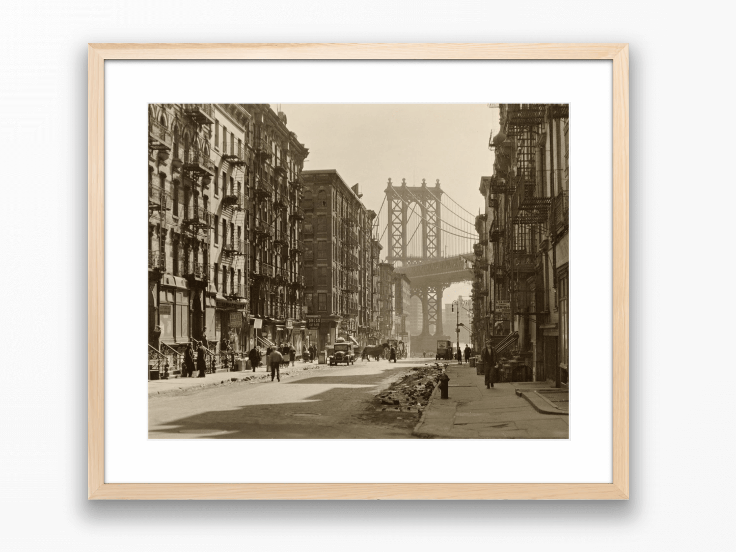 Pike and Henry Streets, Manhattan, 1936