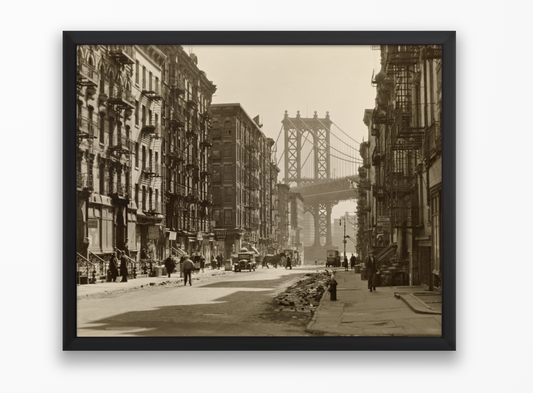 Pike and Henry Streets, Manhattan, 1936