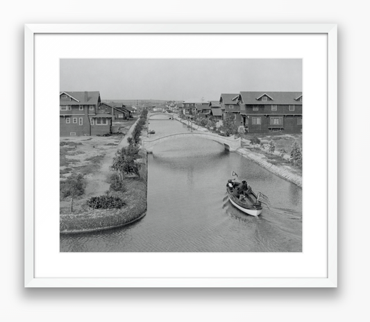 Aldebaran Canal, Venice, California, 1911
