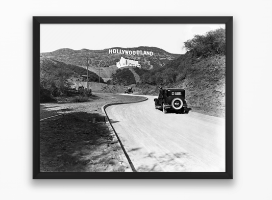 Hollywoodland and the Hollywood Hills, 1923