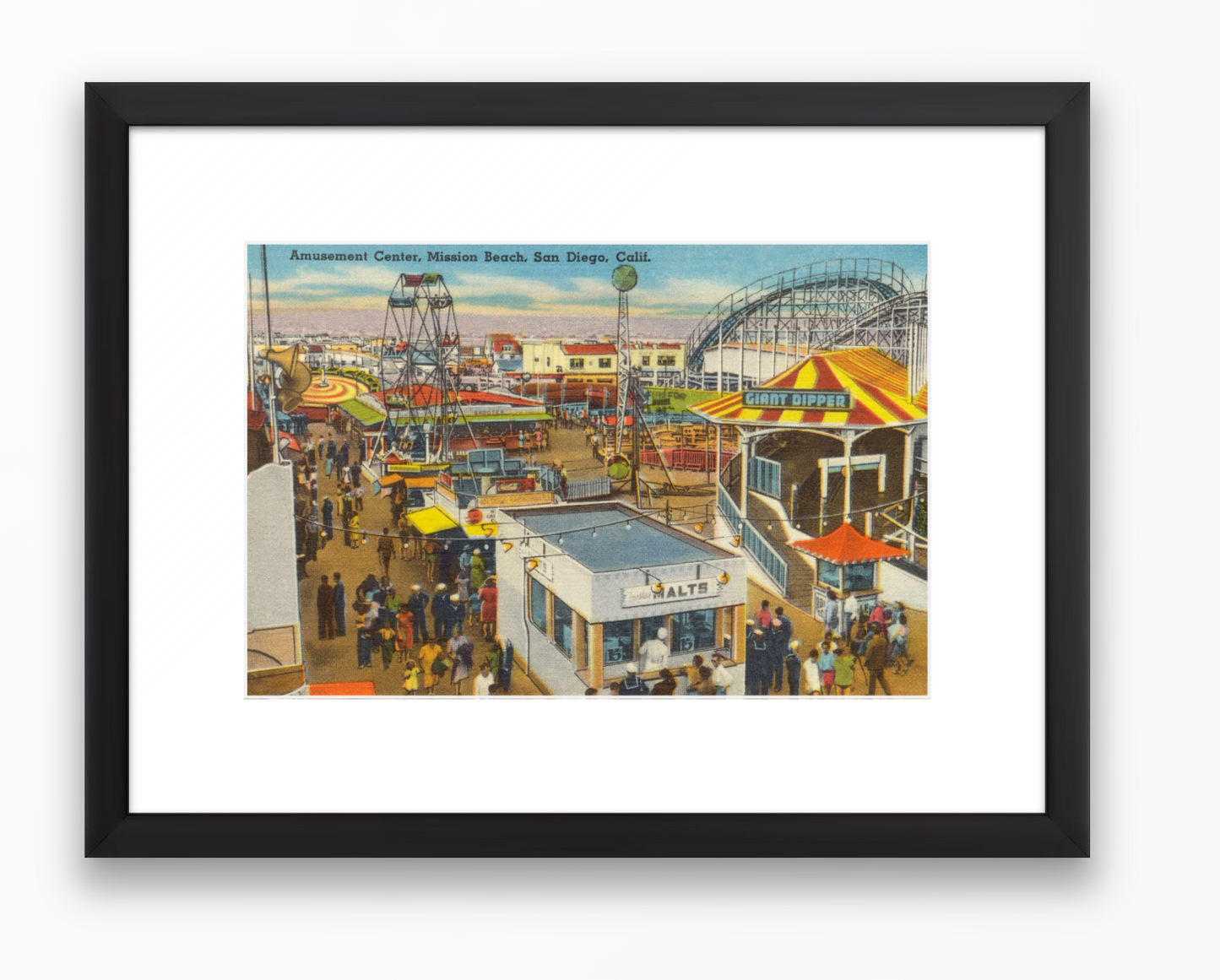Belmont Park, Mission Beach, San Diego, 1940s