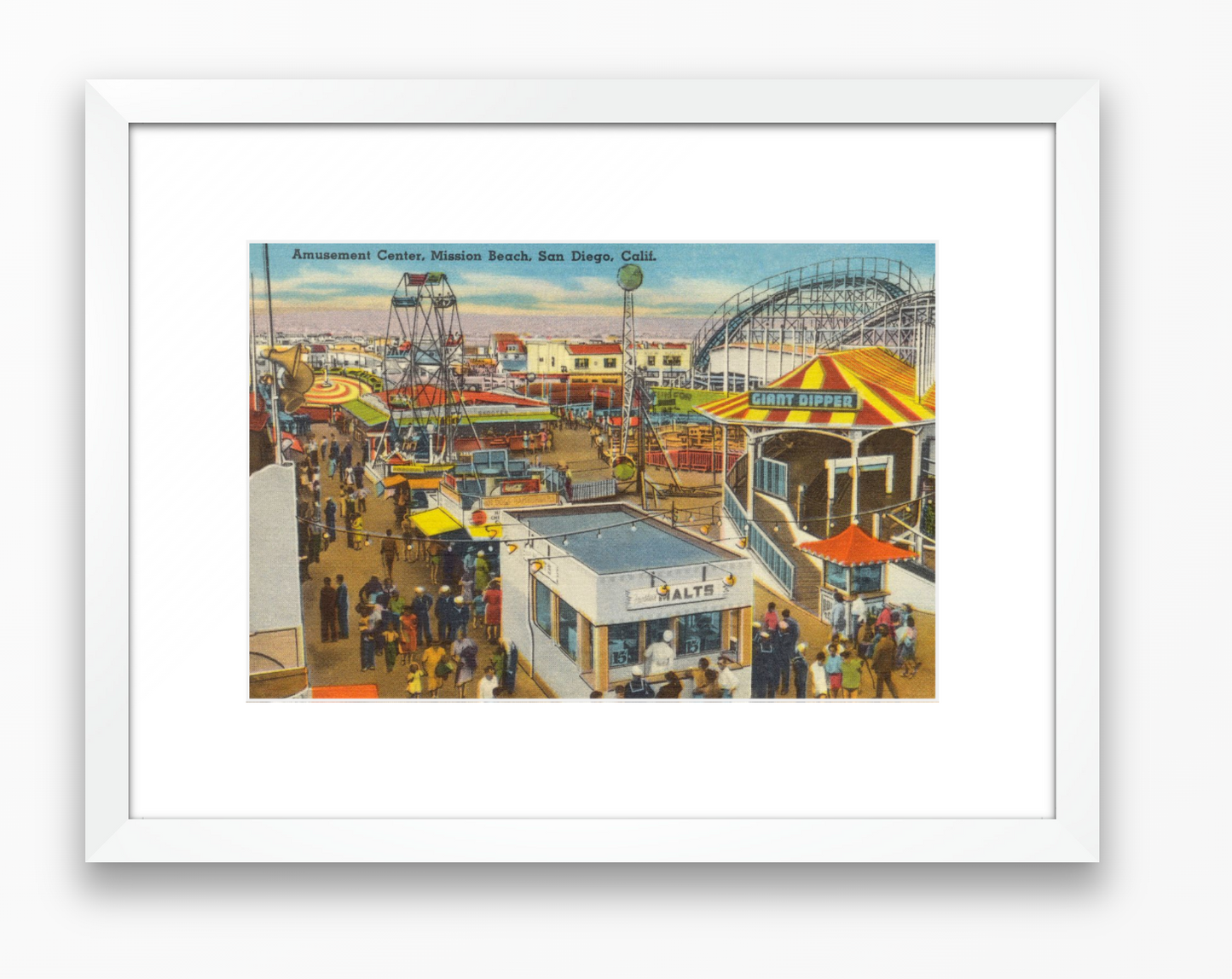 Belmont Park, Mission Beach, San Diego, 1940s