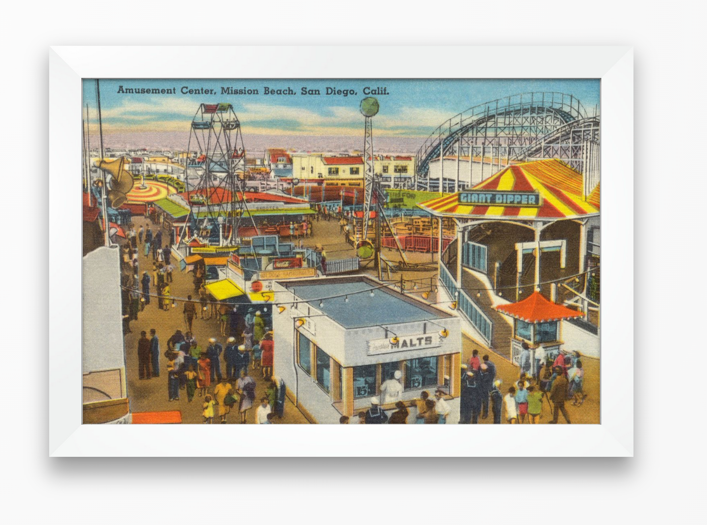 Belmont Park, Mission Beach, San Diego, 1940s