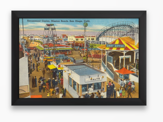 Belmont Park, Mission Beach, San Diego, 1940s