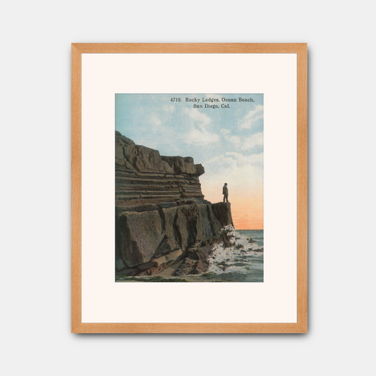 Rocky Ledges, Ocean Beach, San Diego, 1900s
