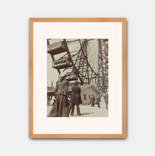 Large Ferris Wheel at the World's Columbian Exposition, Chicago, 1893