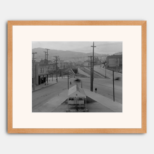 Intersection of Castro, Market, and 17th Streets, 1917.