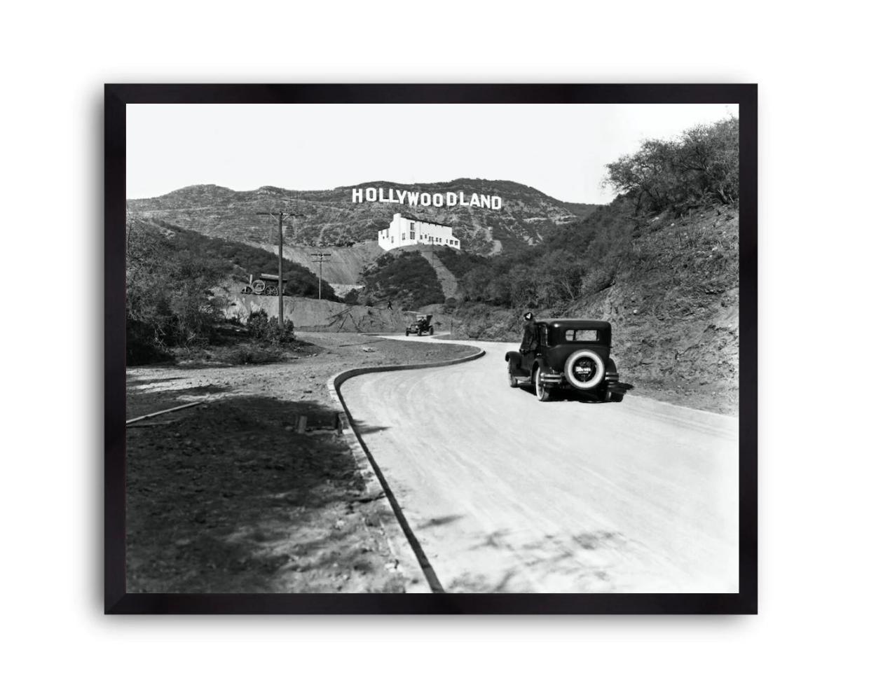 Hollywoodland and the Hollywood Hills, 1923