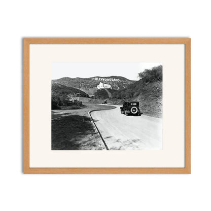 Hollywoodland and the Hollywood Hills, 1923