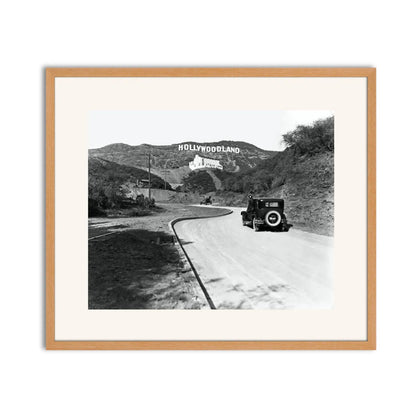 Hollywoodland and the Hollywood Hills, 1923