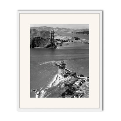 Golden Gate Bridge Under Construction, 1934