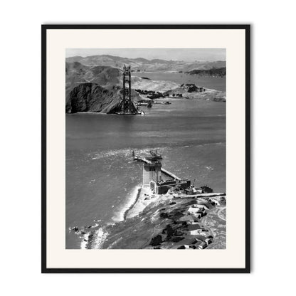Golden Gate Bridge Under Construction, 1934