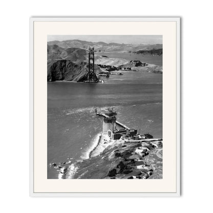 Golden Gate Bridge Under Construction, 1934