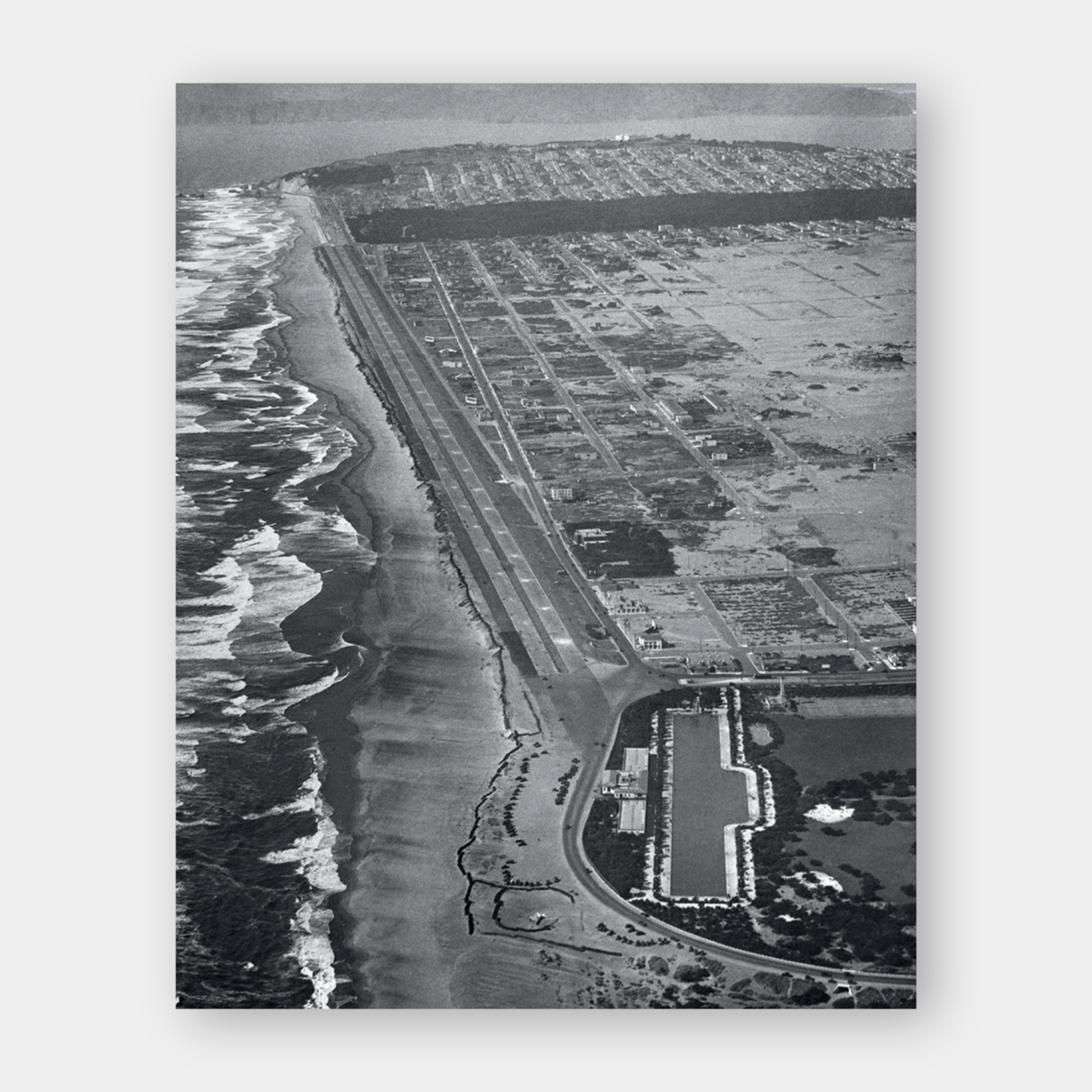 Aerial View of the Sunset District, 1931.