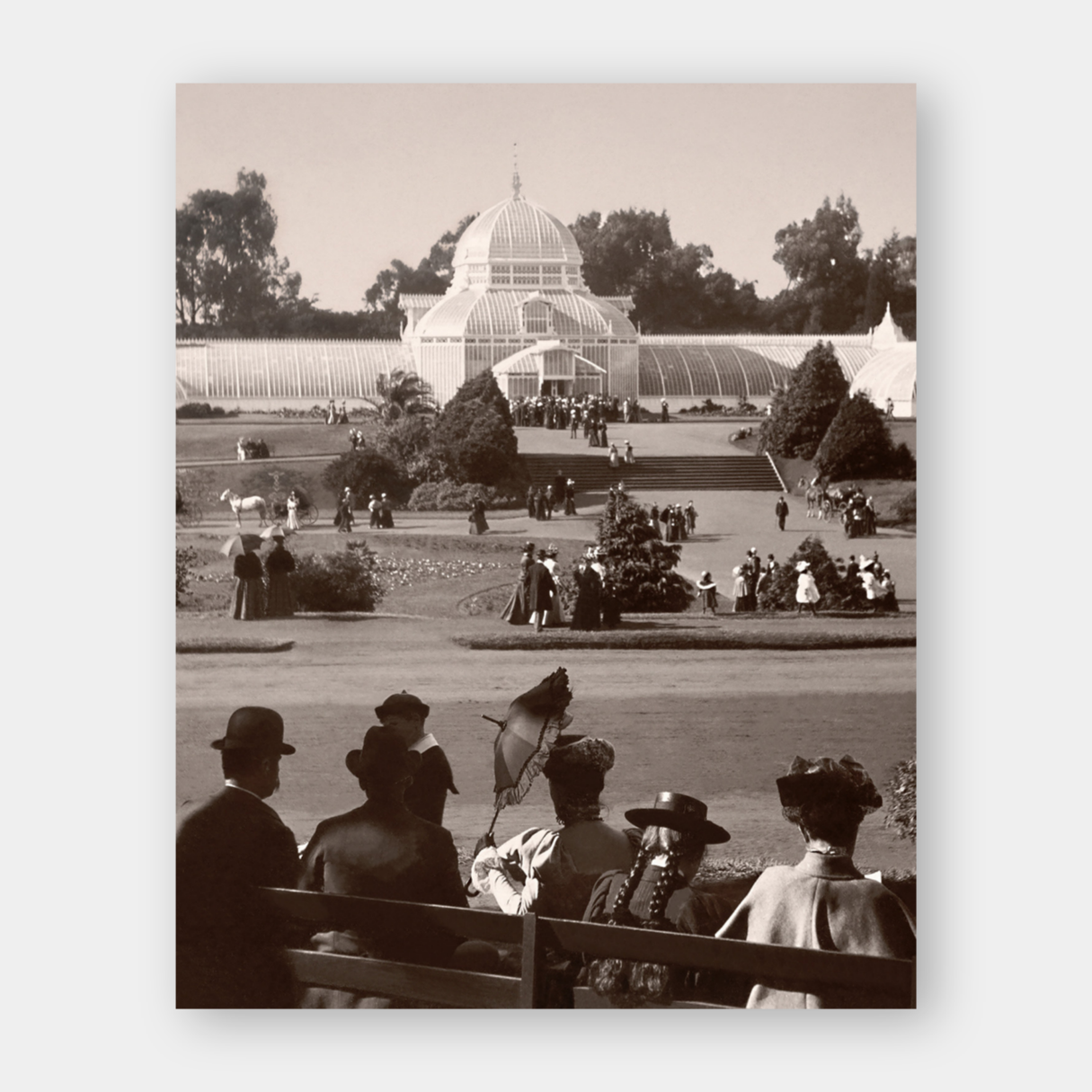 Conservatory of Flowers, Golden Gate Park, 1897