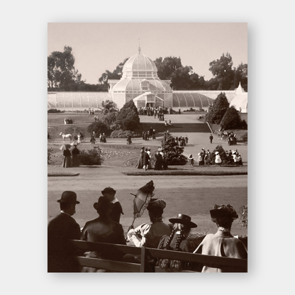 Conservatory of Flowers, Golden Gate Park, 1897