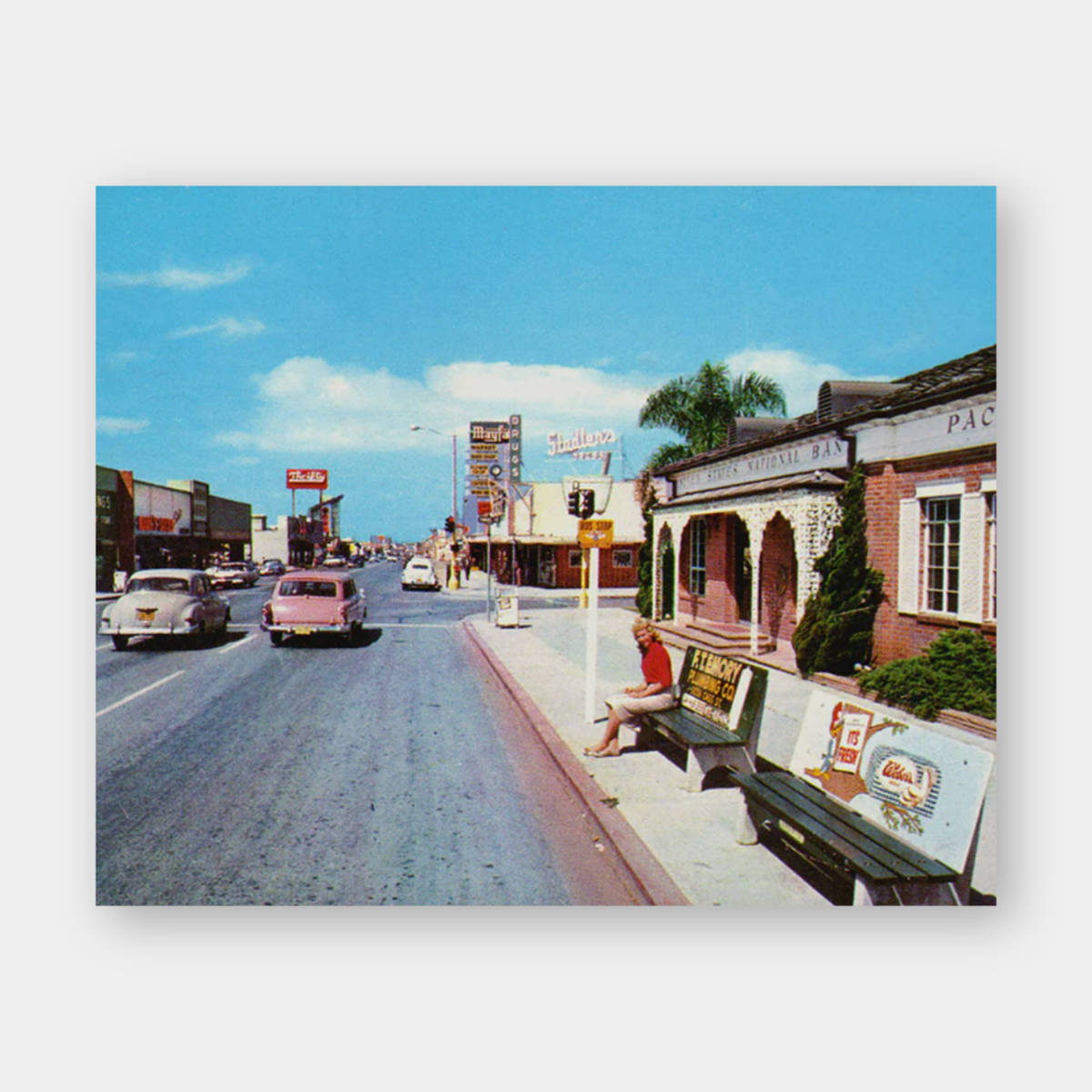 Garnet Avenue, Pacific Beach, 1950s