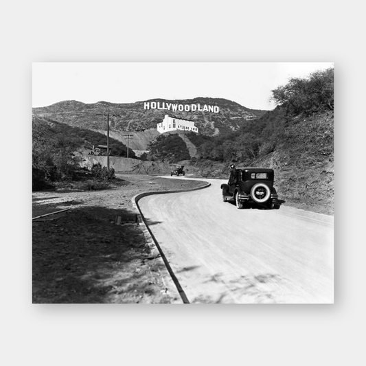 Hollywoodland and the Hollywood Hills, 1923