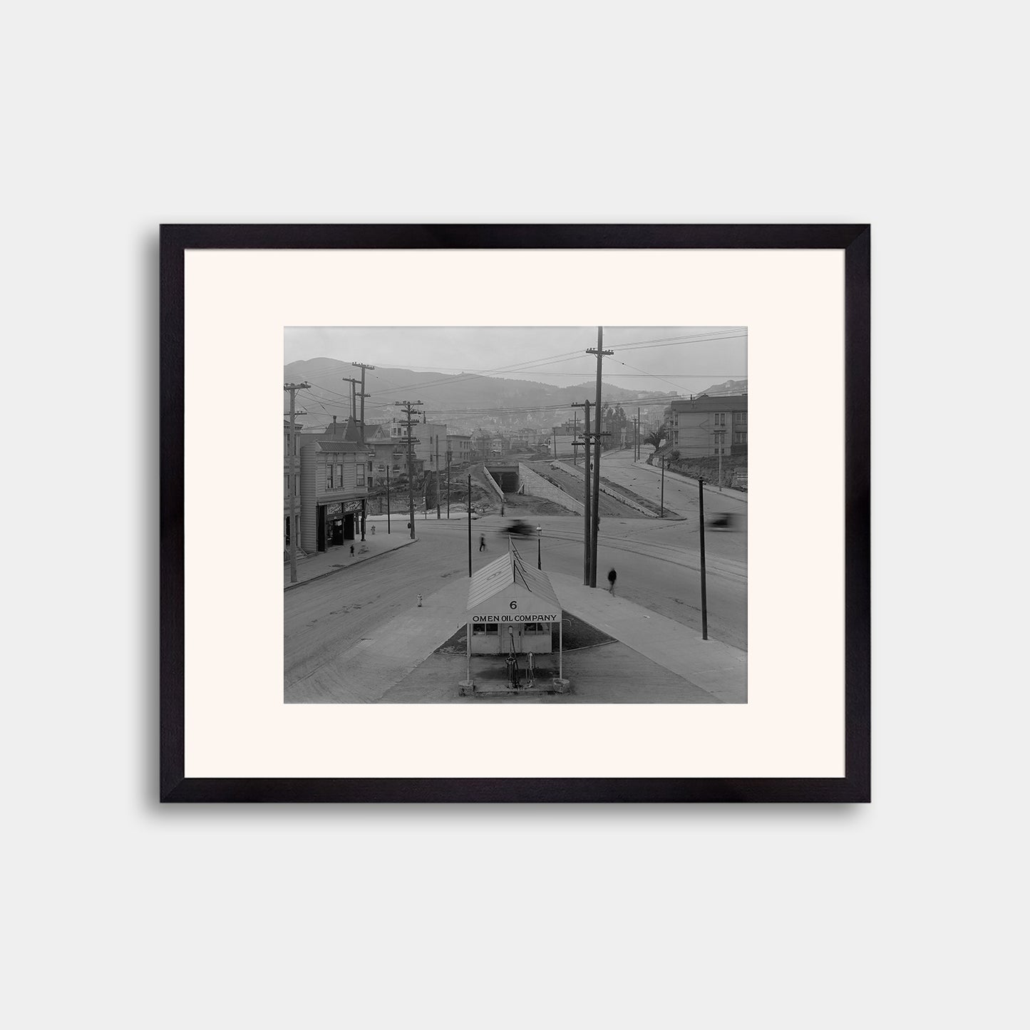 Intersection of Castro, Market, and 17th Streets, 1917.