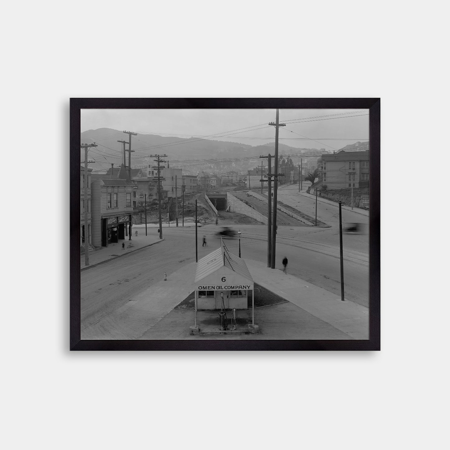 Intersection of Castro, Market, and 17th Streets, 1917.