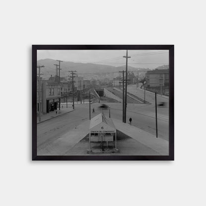 Intersection of Castro, Market, and 17th Streets, 1917.