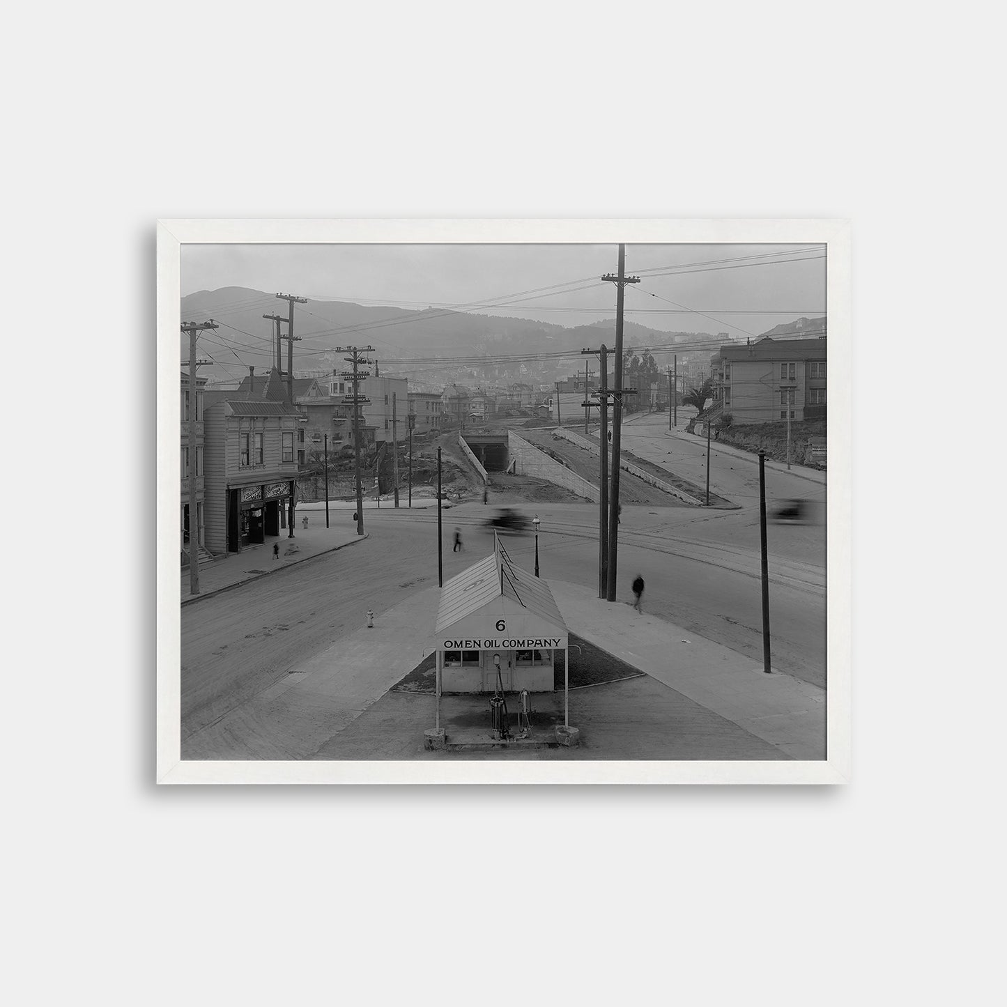 Intersection of Castro, Market, and 17th Streets, 1917.