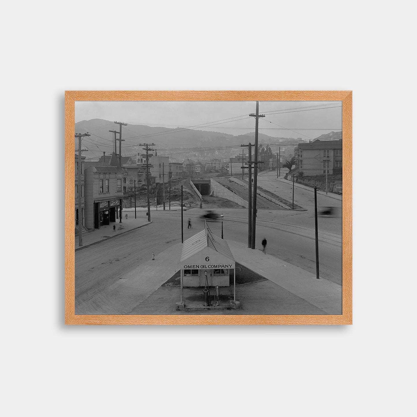 Intersection of Castro, Market, and 17th Streets, 1917.