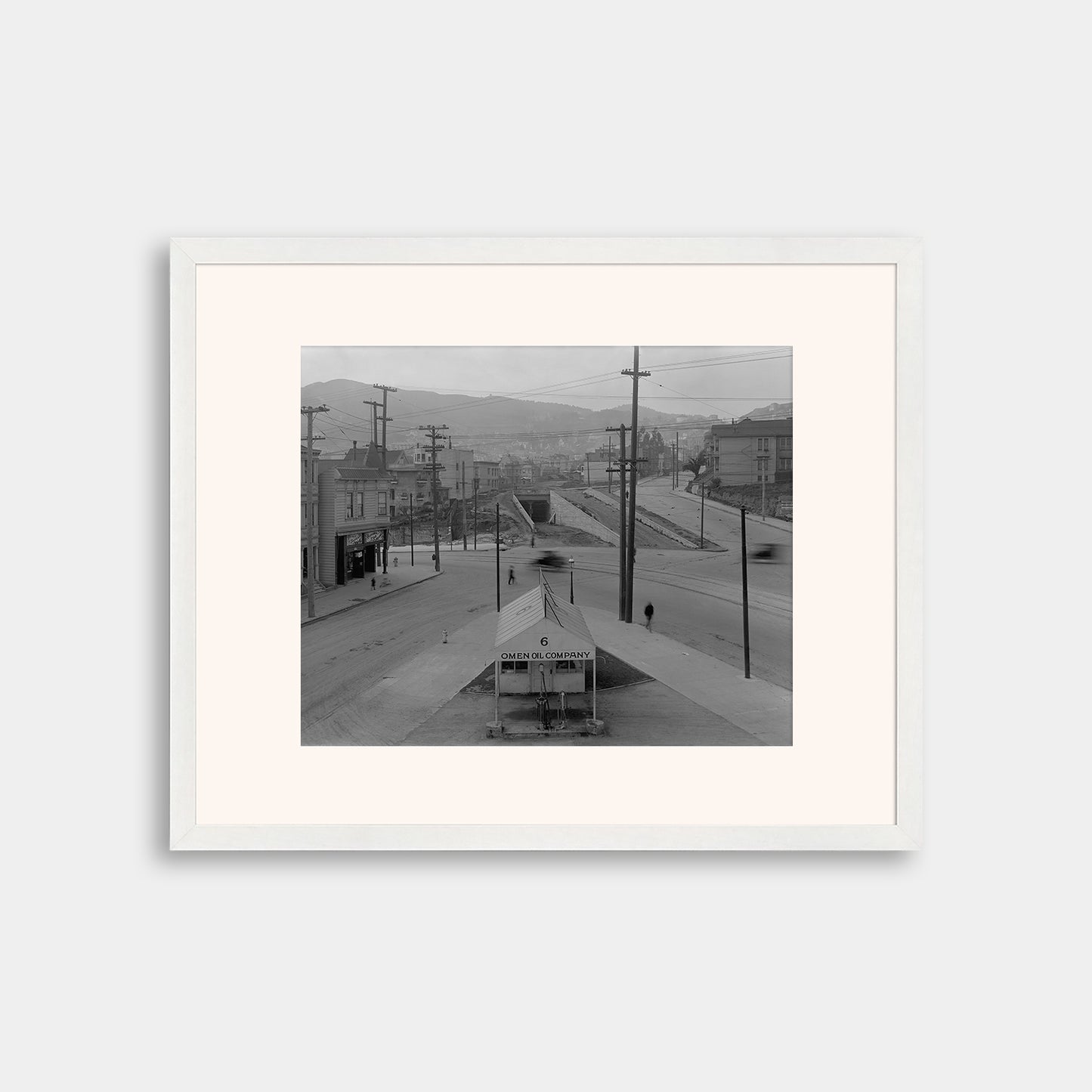 Intersection of Castro, Market, and 17th Streets, 1917.