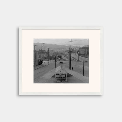 Intersection of Castro, Market, and 17th Streets, 1917.