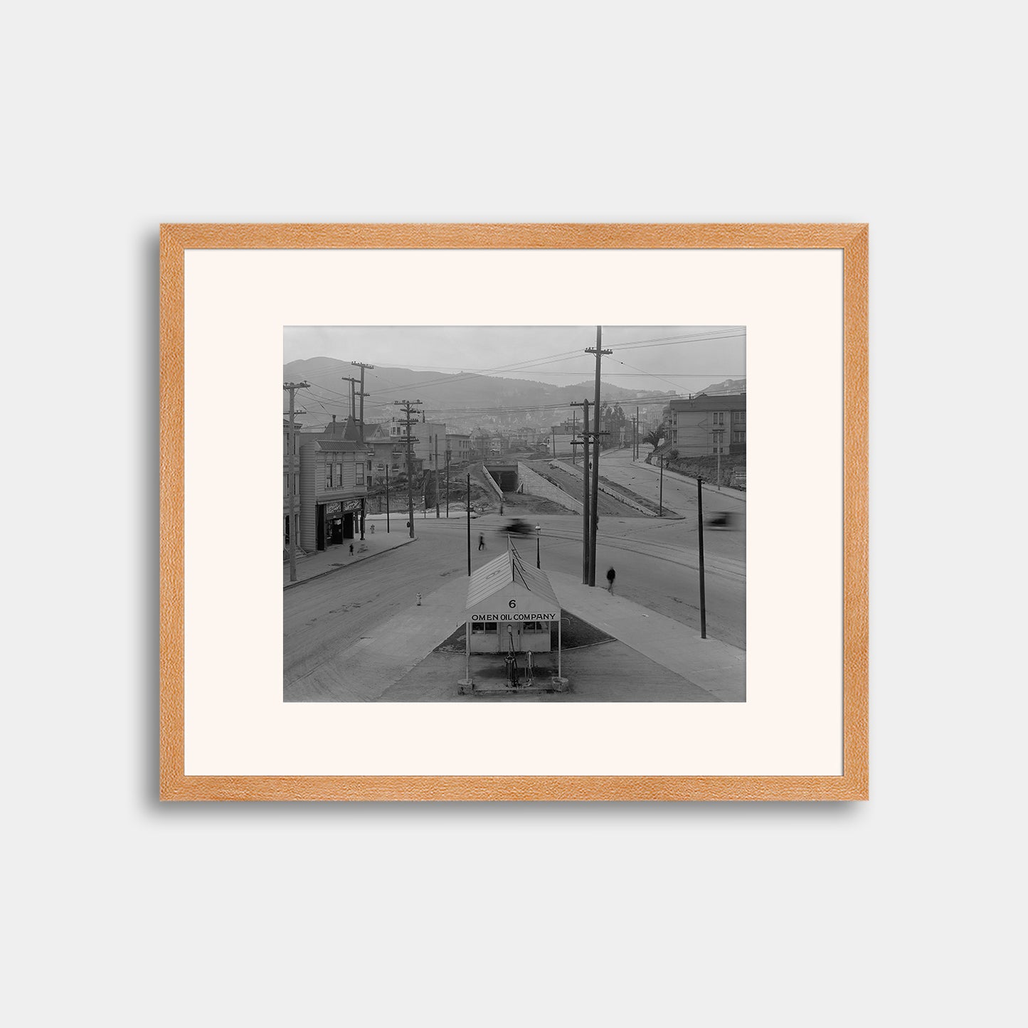 Intersection of Castro, Market, and 17th Streets, 1917.