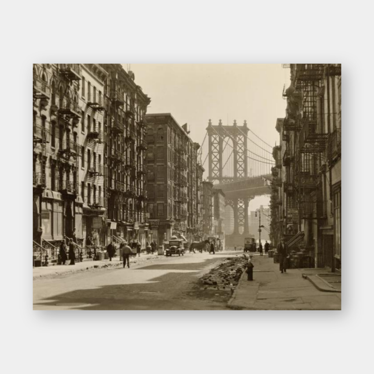 Pike and Henry Streets, Manhattan, 1936