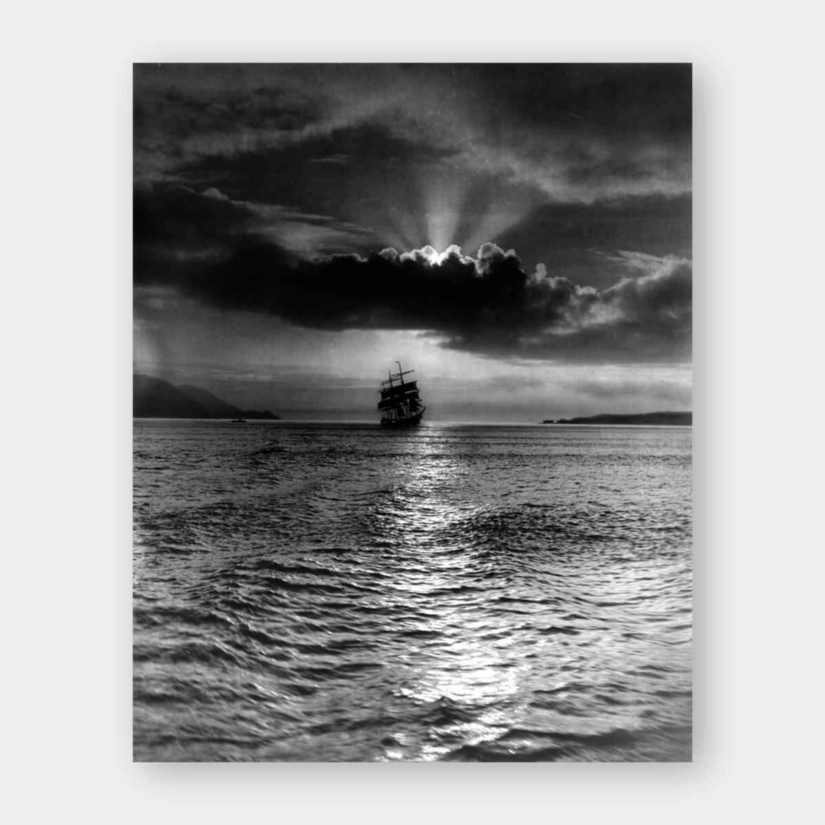 Sailing ship in San Francisco Bay, 1904