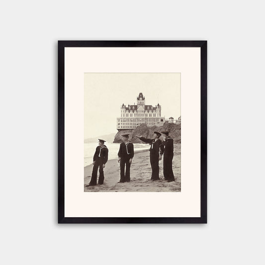 Sailors at the Cliff House, 1901