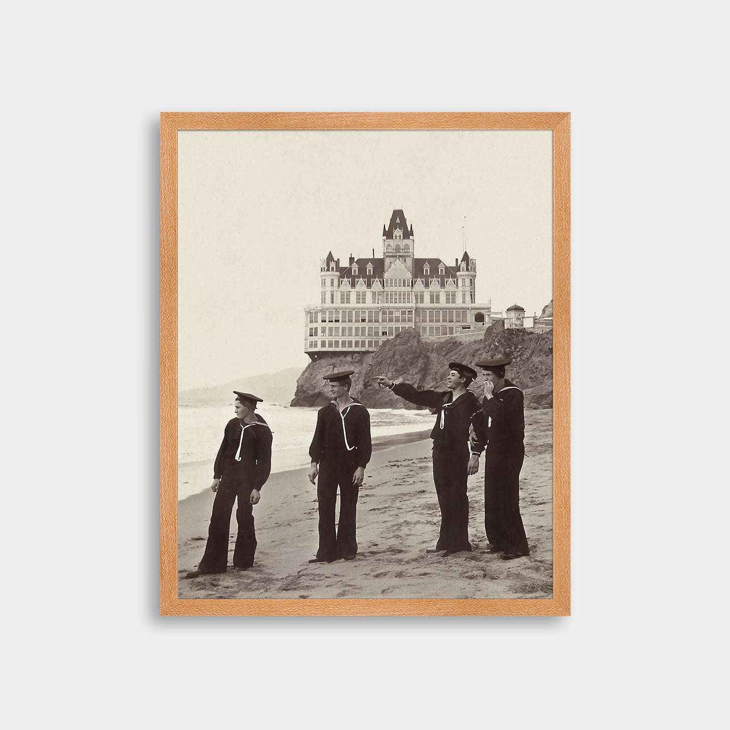 Sailors at the Cliff House, 1901