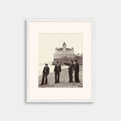 Sailors at the Cliff House, 1901