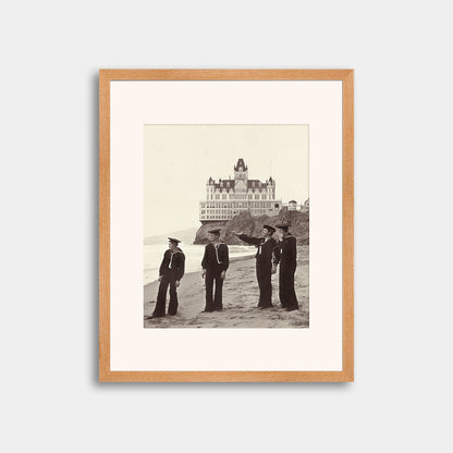 Sailors at the Cliff House, 1901