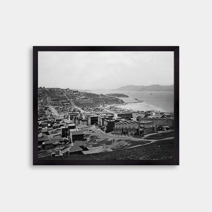 San Francisco Bay from Telegraph Hill, circa 1880s
