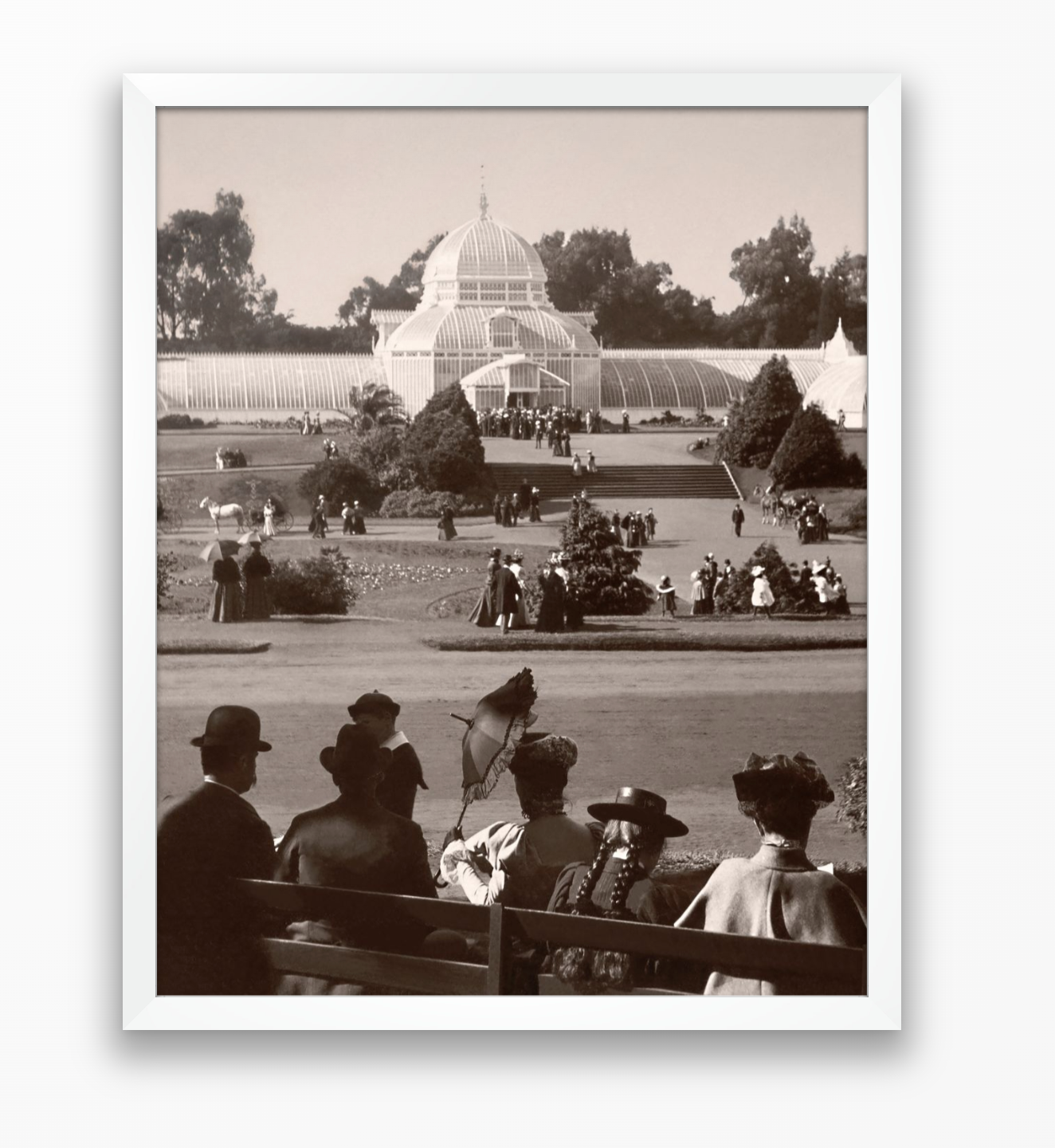 Conservatory of Flowers, Golden Gate Park, 1897